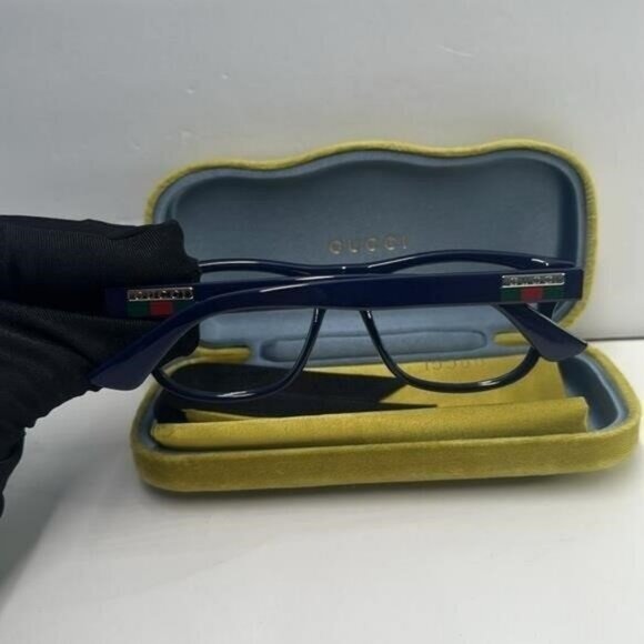 💯 - NEW GUCCI Unisex Blue Optical Glasses GG0768O | 100% AUTHENTIC & FULL PA… - Picture 6 of 11